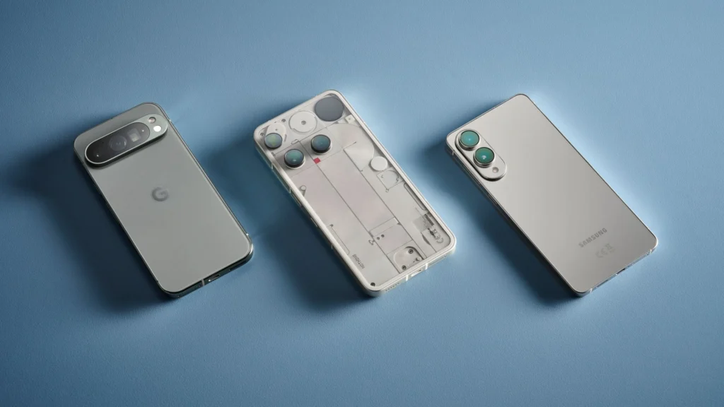 Picture of Android Phones Image Credit T3