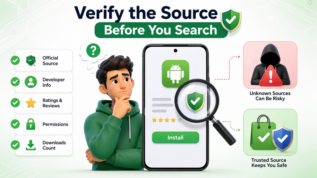 Verify the Source Before You Search