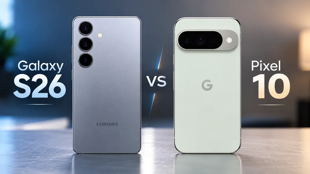 Pixel 10 vs. Galaxy S26