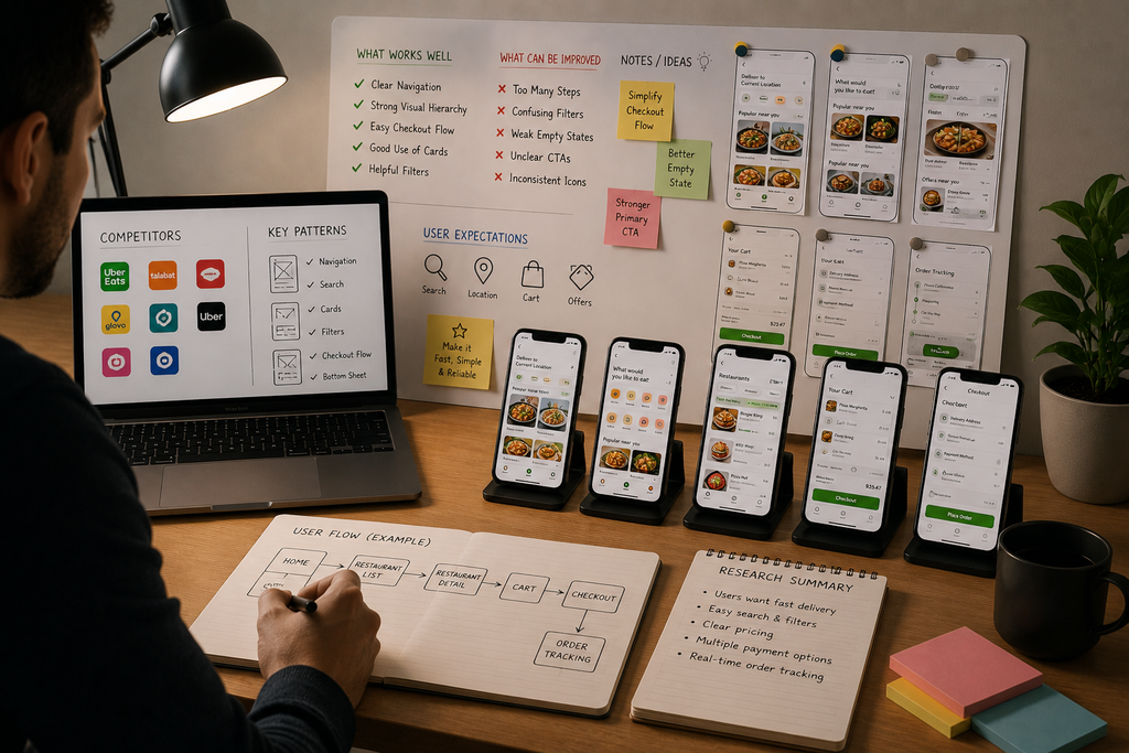 Research Users, Competitors, and Existing Patterns