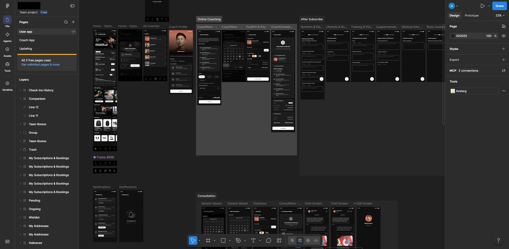 High-Fidelity UI With Auto Layout and Components