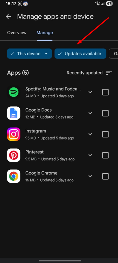 Check App Update