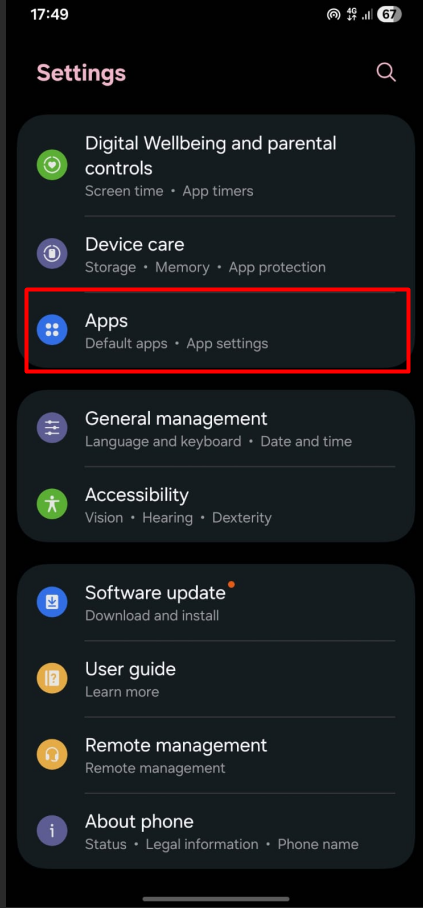 App's Cache on Android