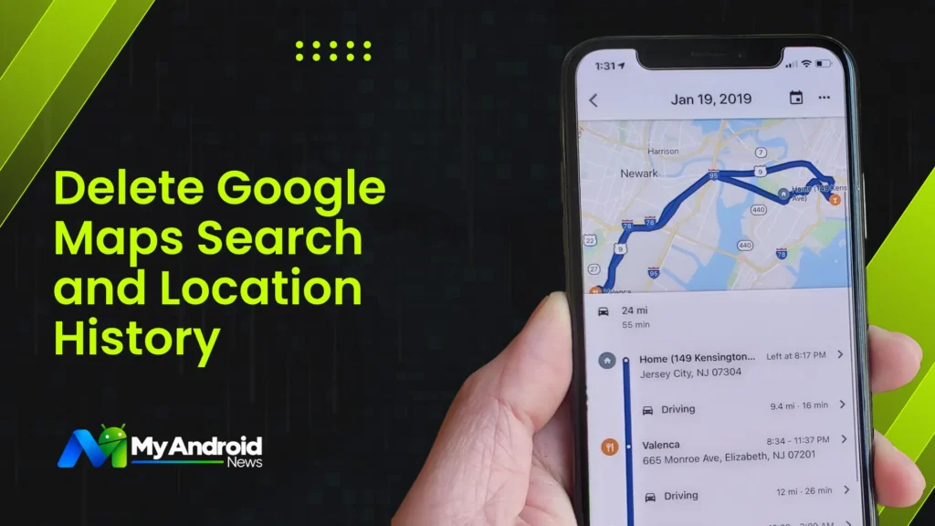 How to Delete Google Maps Search and Location History? Delete Google Maps Search and Location History