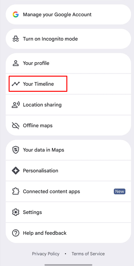 Select Your Timeline